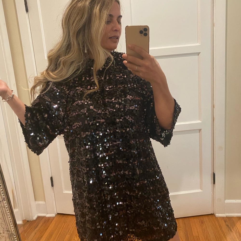 Sequence tunic dress Medium. Worn once